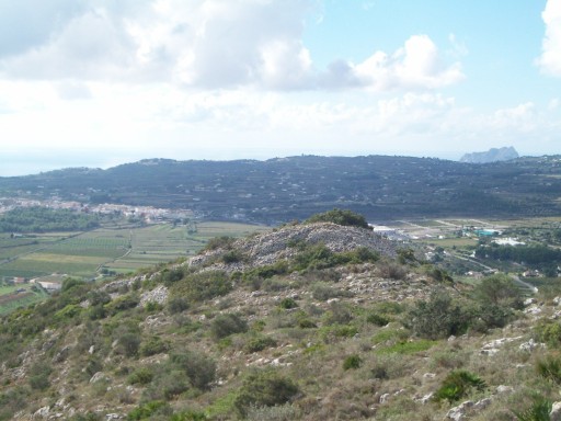 El Morro del Castellar des del seu costat Oest.